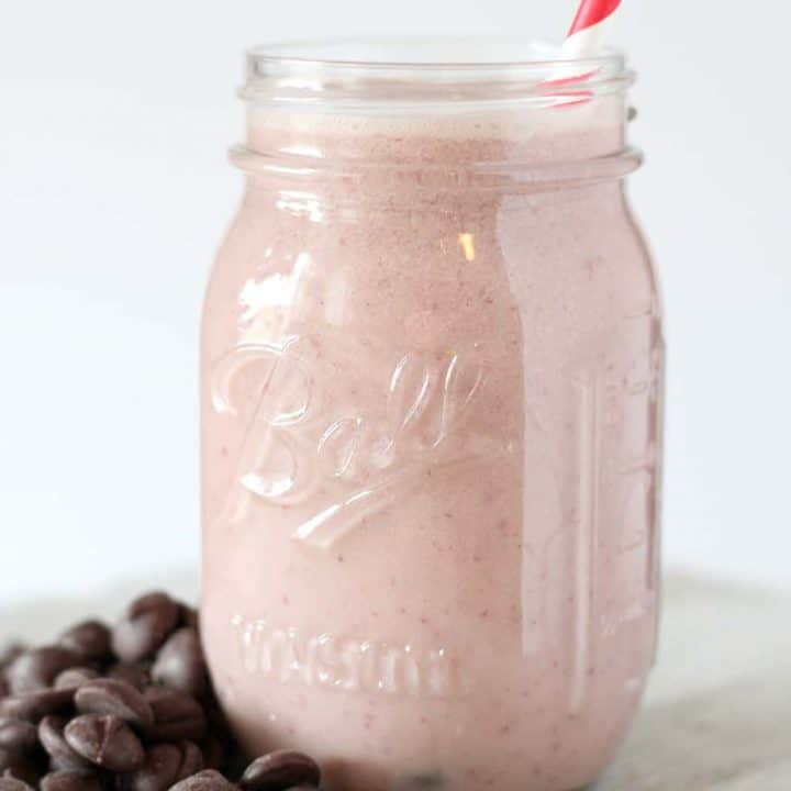 Chocolate Strawberry Smoothie