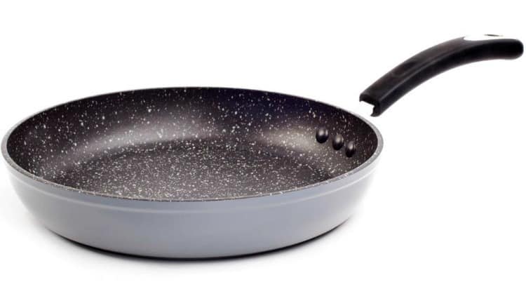 stone skillet, non stick skillet, eco friendly pan, clean eating