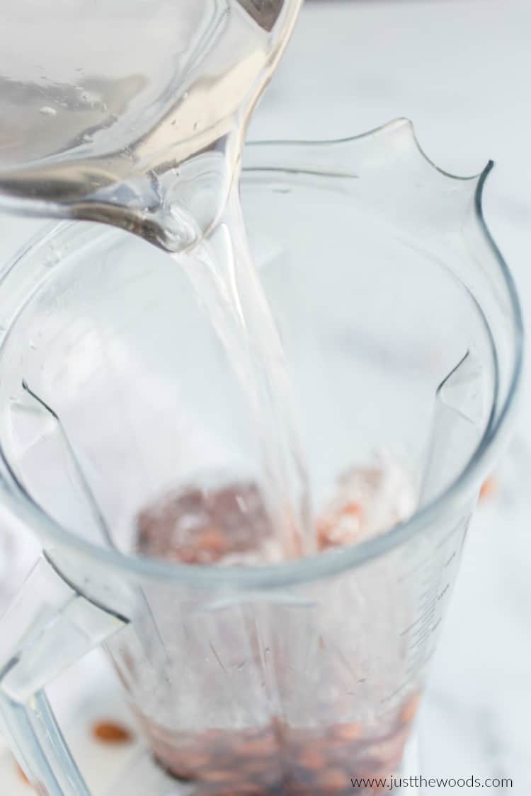 How to Make Almond Milk at Home make almond milk with water, making almond milk in blender