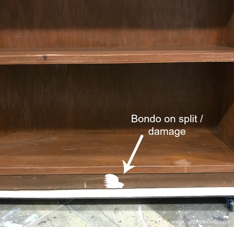 bondo for wood furniture repair