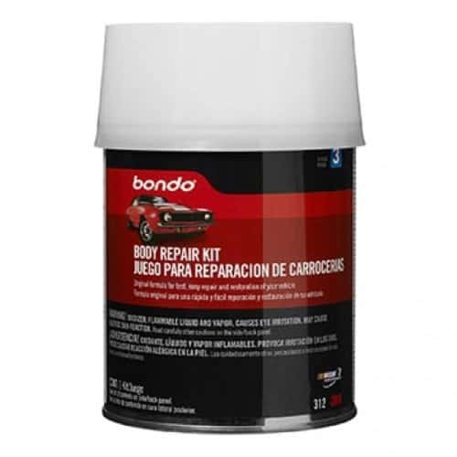 bondo wood filler, wood filler, best wood filler, bondo red can, bondo car filler