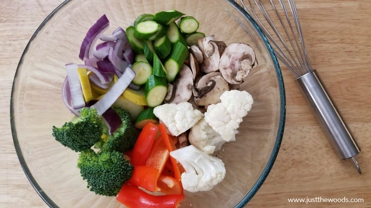 air fryer vegetables, how to cook vegetables in air fryer, ninja foodi