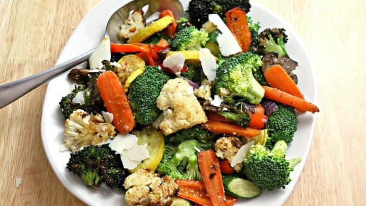 Instant Pot Steamed Vegetables (broccoli, cauliflower, & carrots)