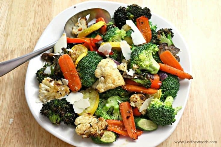 Instant Pot Steamed Vegetables (broccoli, cauliflower, & carrots)