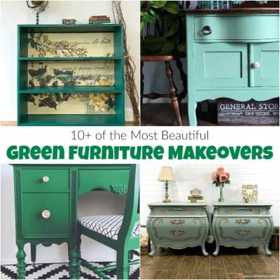 10+ of the Most Beautiful Green Furniture Makeovers