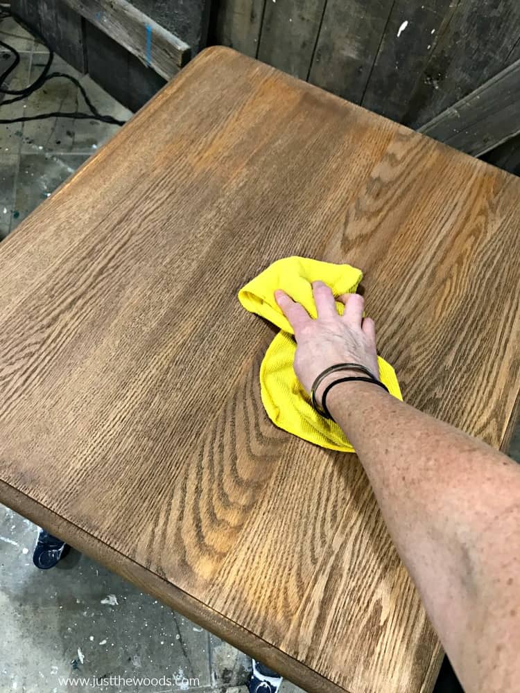 best wood stain, how to stain wood, table refinishing