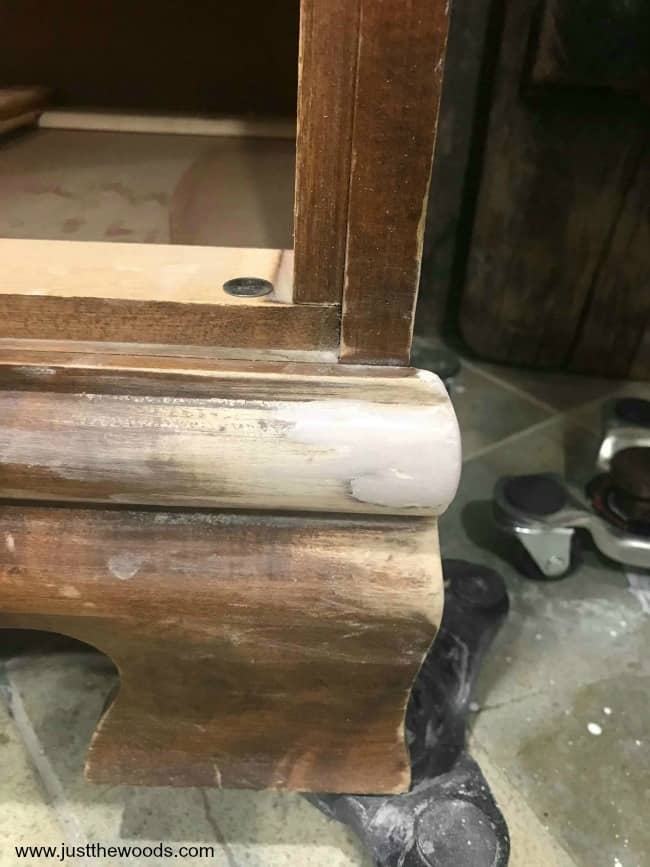 fill missing wood with bondo, repair damaged furniture with bondo, bondo wood filler