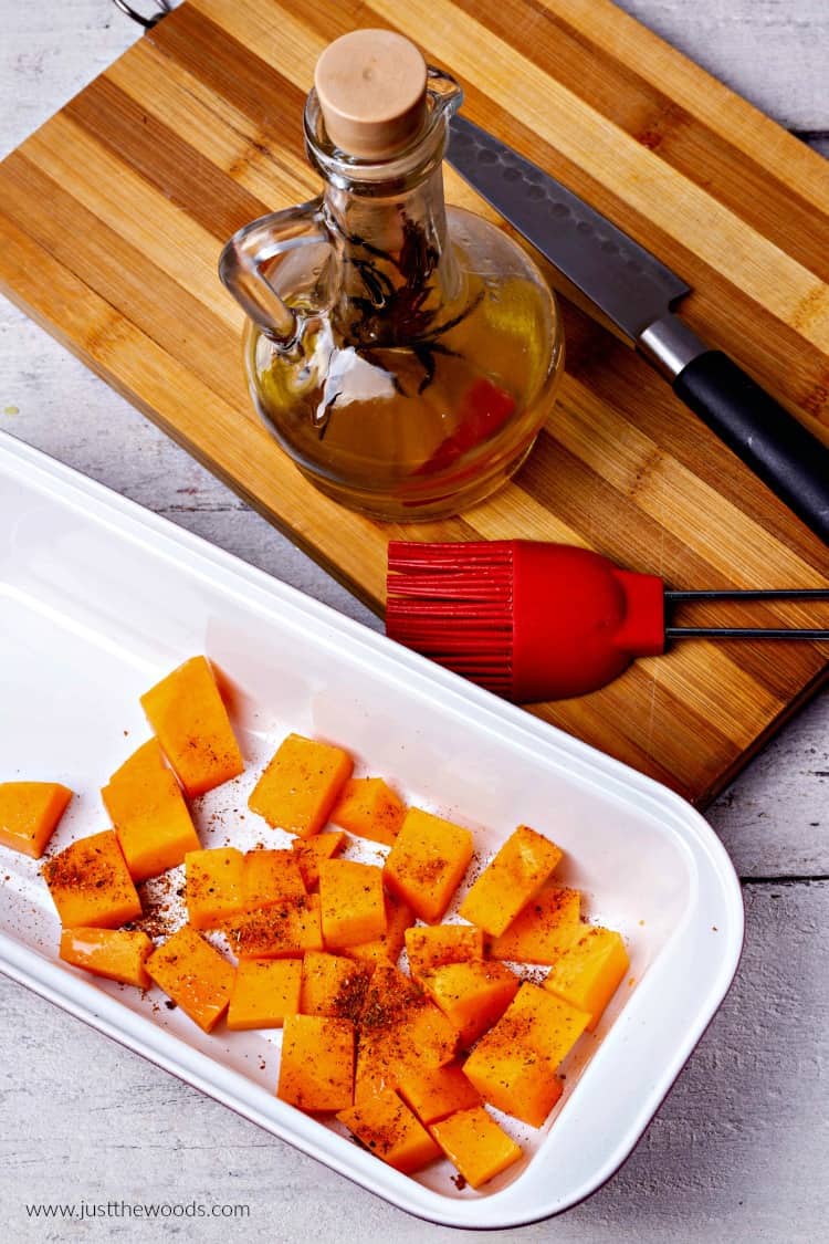 season squash, grapefruit salad with butternut squash