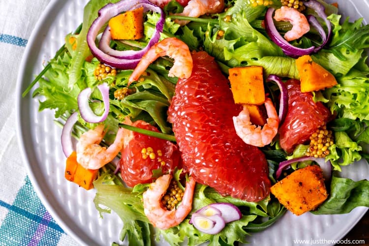 healthy salad recipes, grapefruit salad recipes