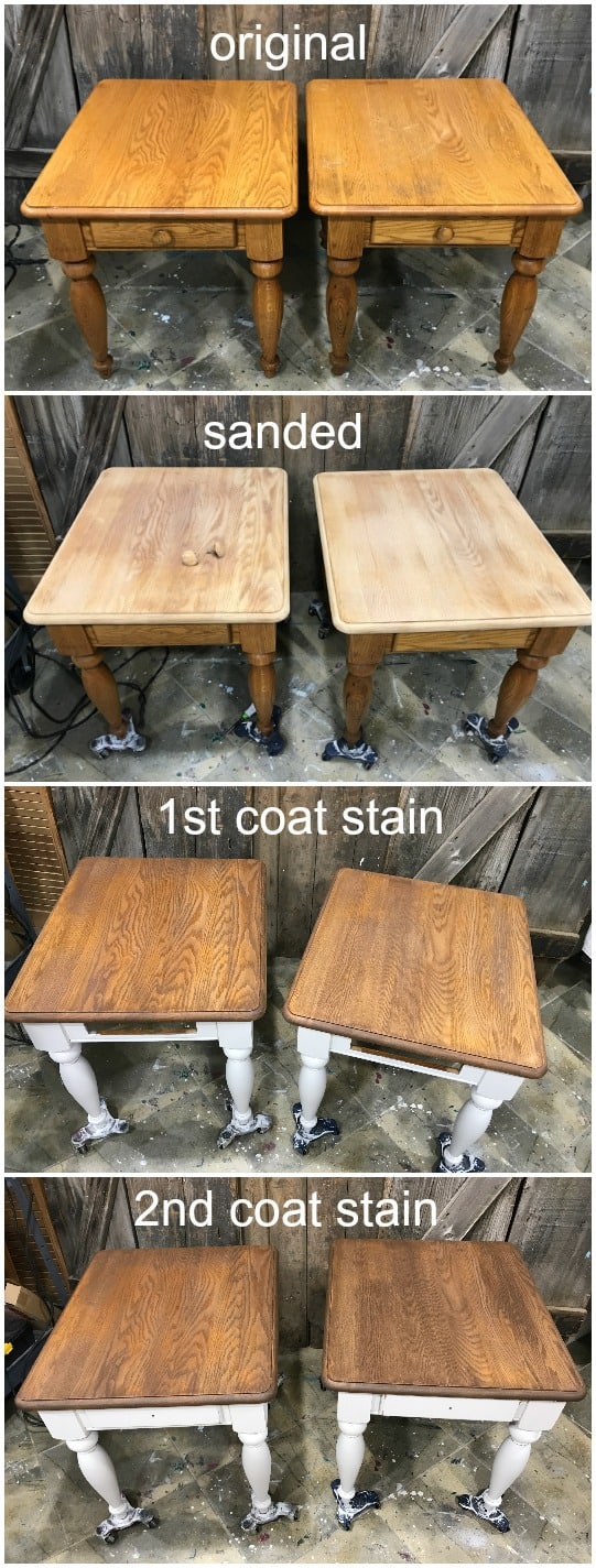 how to refinish furniture, paint and wood stain furniture