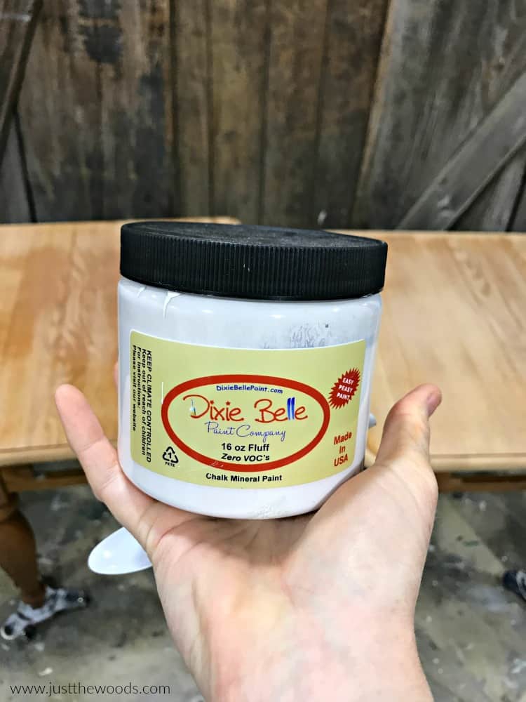 furniture paint, white paint, chalk paint, dixie belle paint, non toxic paint
