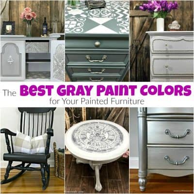 The Best Gray Paint Colors for Your Painted Furniture