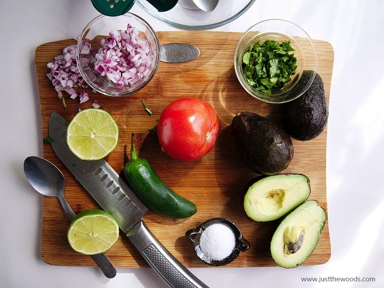guacamole ingredients, guac ingredients