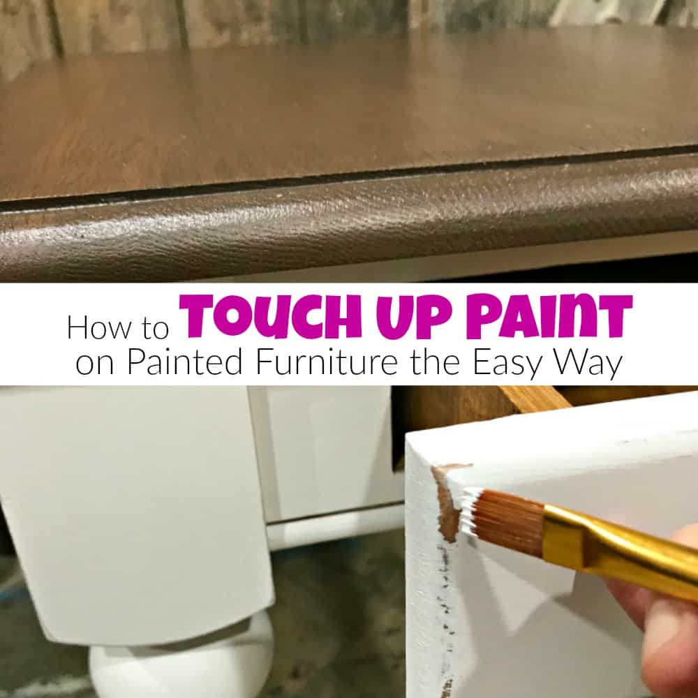 How to Touch Up Paint on Painted Furniture the Easy Way