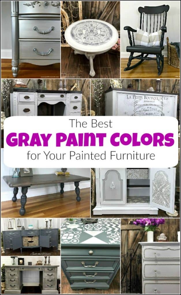 The Best Gray Paint Colors for Your Painted Furniture