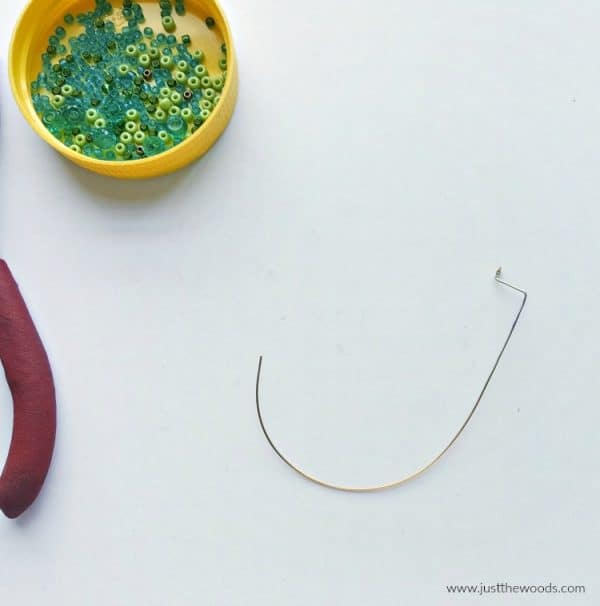 How to Make Beaded Wire Earrings - Easy Tutorial