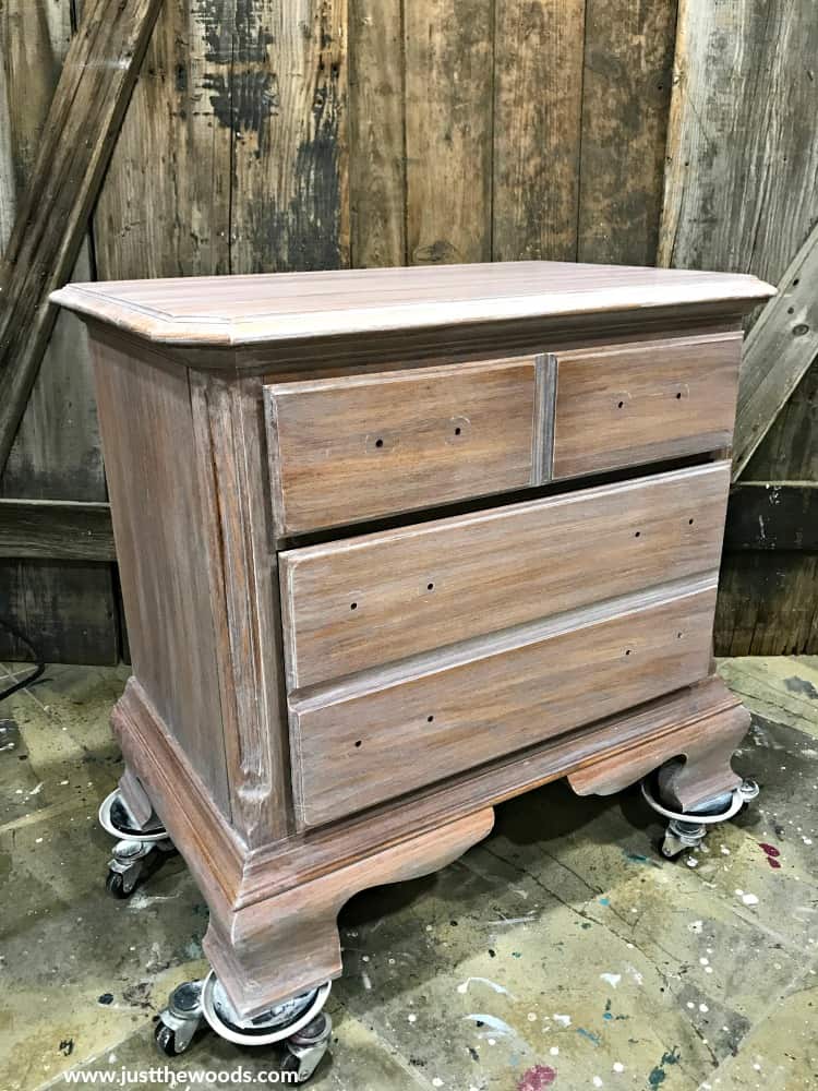 weathered wood furniture, small dresser with white stain, white wood stain, weathered wood stain look