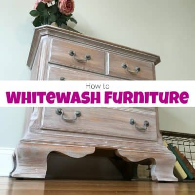 How to Whitewash Wood Furniture for Breathtaking Results