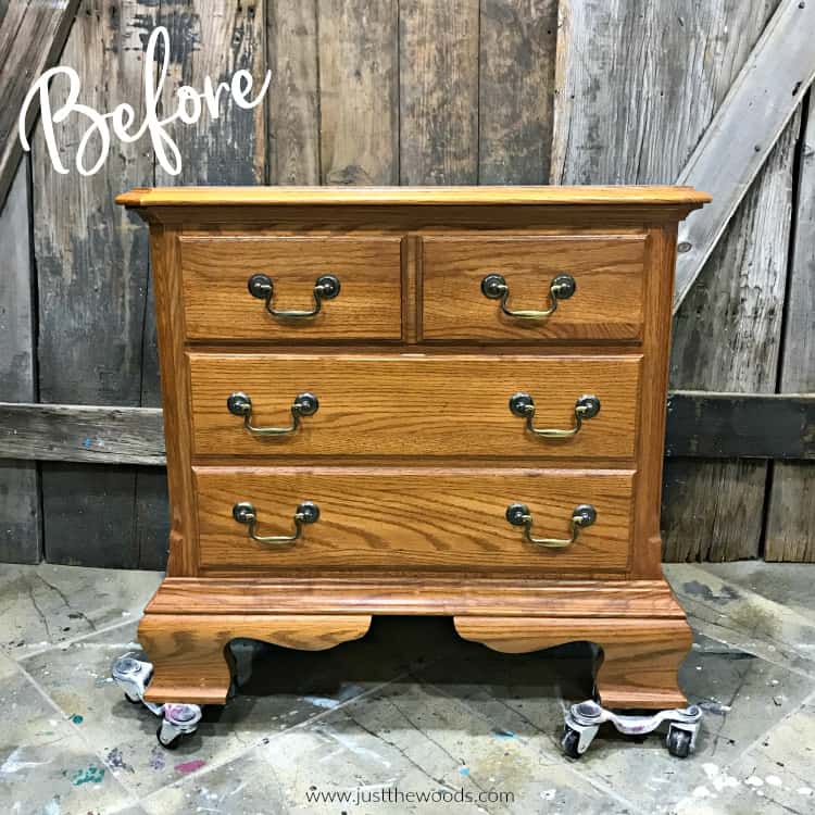 brown wood chest, how to whitewash dresser chest tutorial