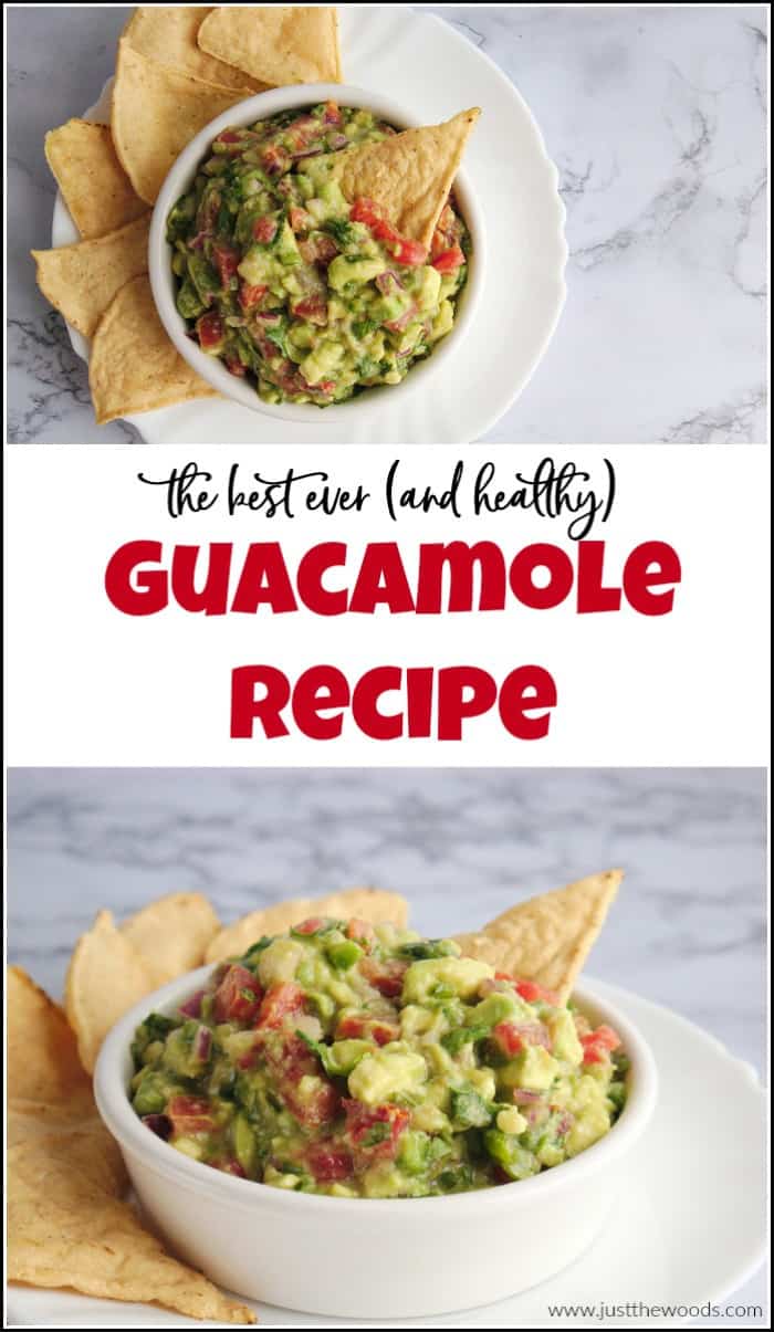You will love this easy guacamole. This healthy guacamole recipe pairs well with chips, meat or as a side dish. See how to make guacamole for your next meal. #easyguacamole #healthyguacamole #bestguacamolerecipe #guacamolerecipe #guacamoledip