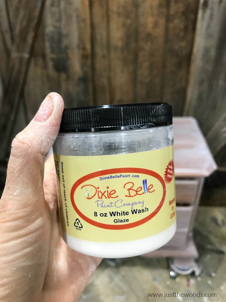 dixie belle paint, white wash glaze, dixie belle white glaze