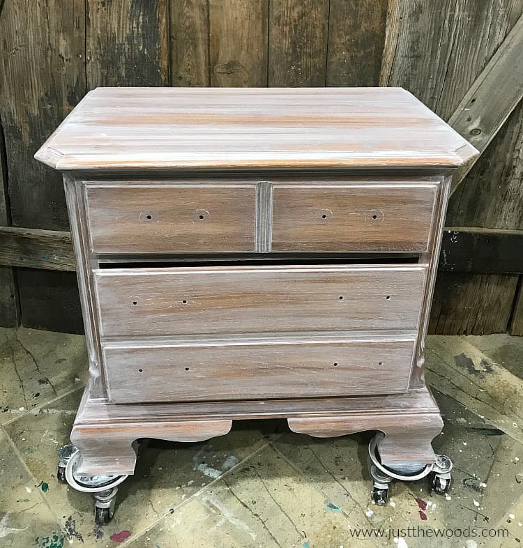 weathered wood dresser, furniture with white stain finish, whitewash on table