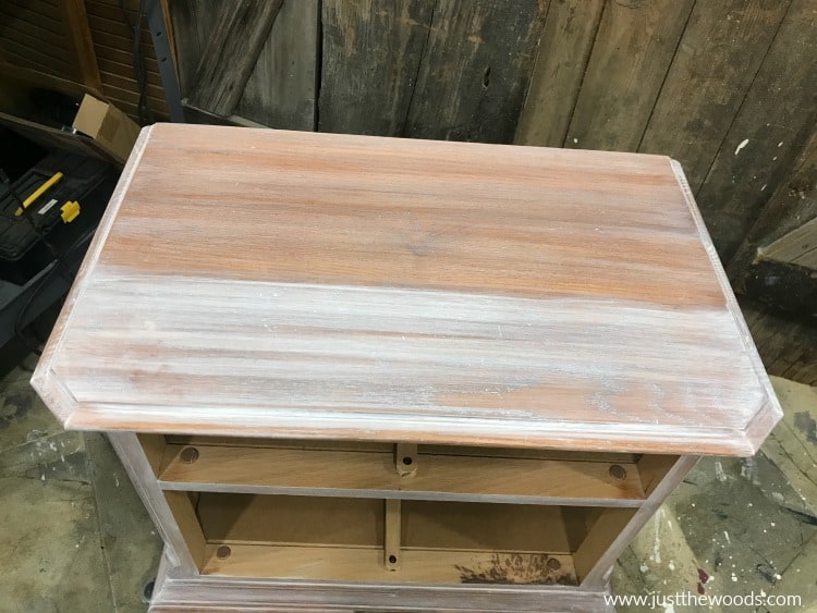 how to weather wood with paint, weathered wood with white paint, whitewash layers