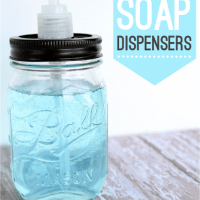 Mason Jar Soap Dispensers