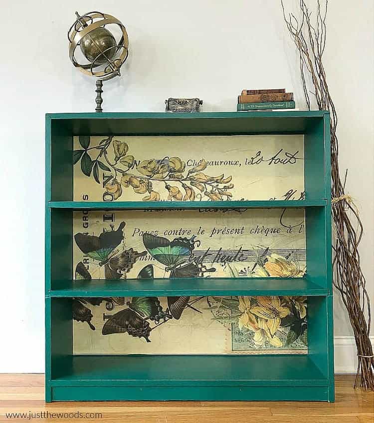 Lining Furniture Drawers with Pretty Paper