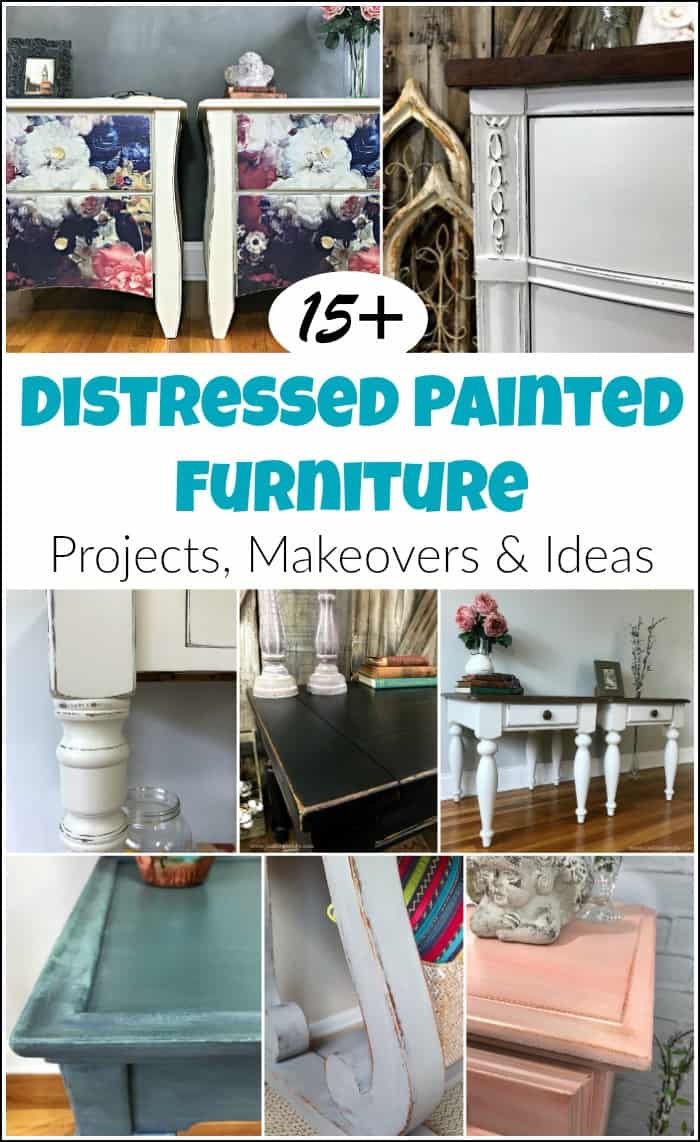 distressed painted furniture ideas, distressed chalk paint furniture