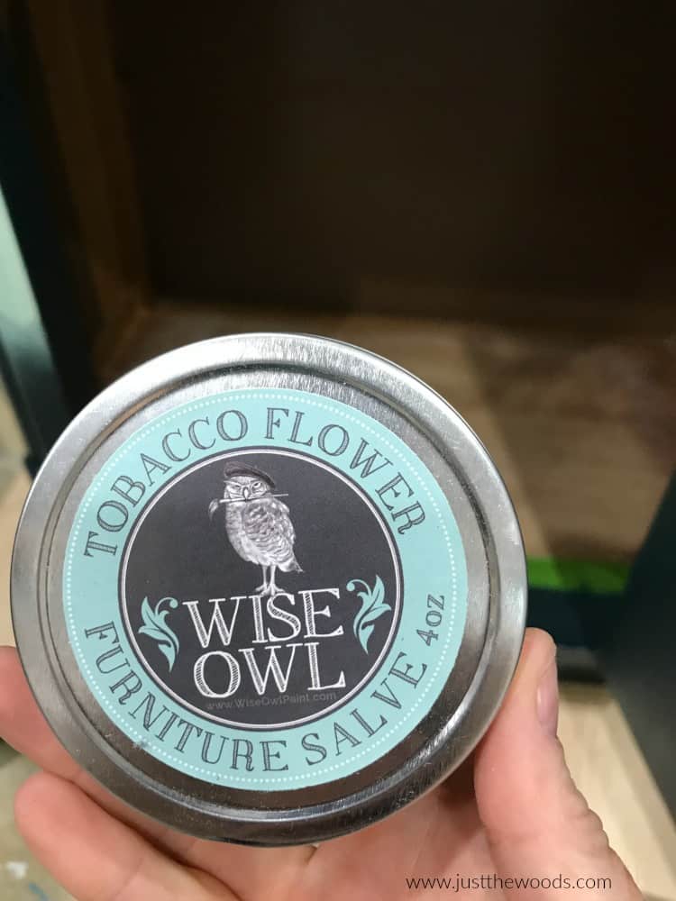 tobacco flower wise owl paint furniture salve