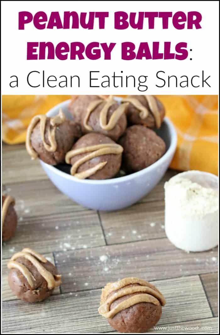 Peanut Butter Energy Balls: a Clean Eating Snack You'll Love clean eating snacks, no bake energy bites, homemade protein balls, clean snack recipes, clean eating snacks