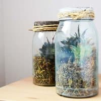 Mason Jar DIY Terrarium