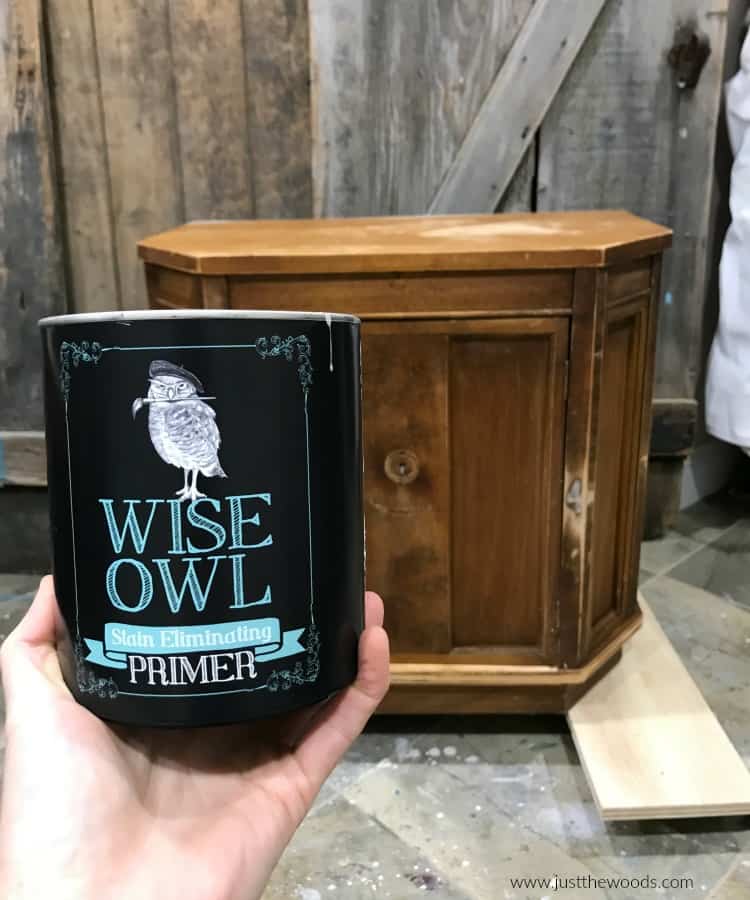 wise owl paint, stain eliminating primer, water based primer