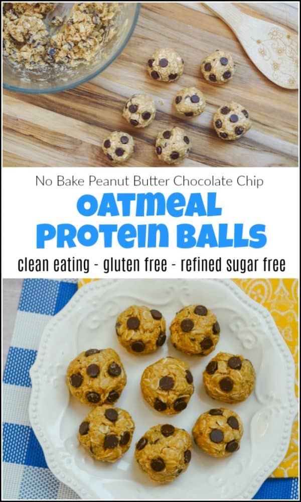 4 Ingredient Healthy Oatmeal Protein Balls Recipe