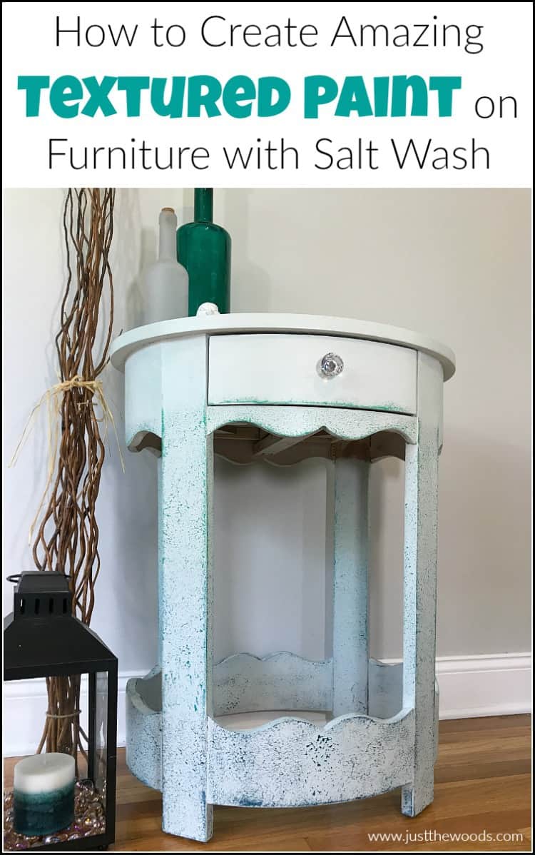 texture paint tutorial with wise owl chalk paint and saltwash