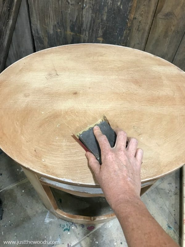 How to Create Amazing Textured Paint on Furniture with Salt Wash