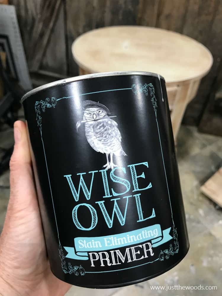 wise owl primer, clear primer, stain eliminating primer