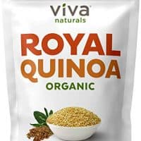 Viva Naturals Organic Quinoa, 4 LB Bag - The Finest 100% Royal Bolivian Whole Grain