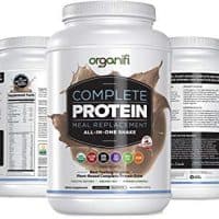 Organifi: Complete Protein - Vegan Protein Powder - Organic Plant Based Protein Drink - Soy, Dairy, and Gluten Free - Digestive Enzymes - Complete Chocolate Flavor - 30 Day Supply