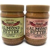 Trader Joe's Almond Butter Two Pack - Crunchy + Creamy Almond Butter Two Pack Unsalted - No Salt