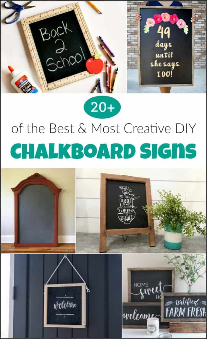 diy chalkboard signs