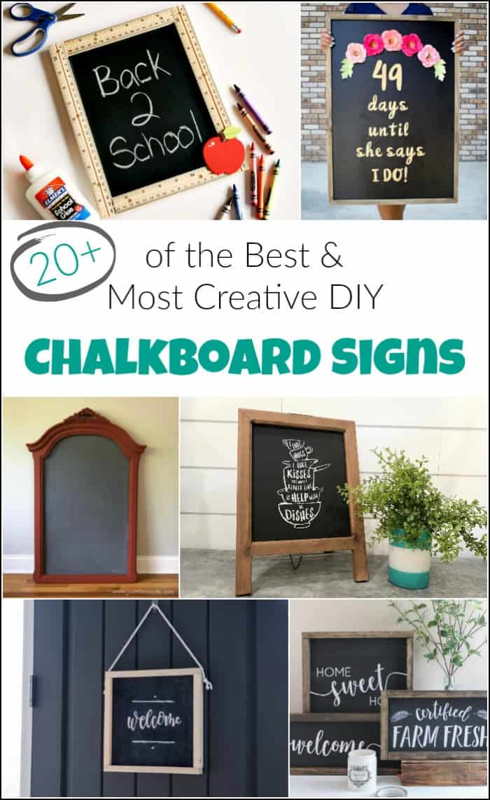 chalkboard sign ideas