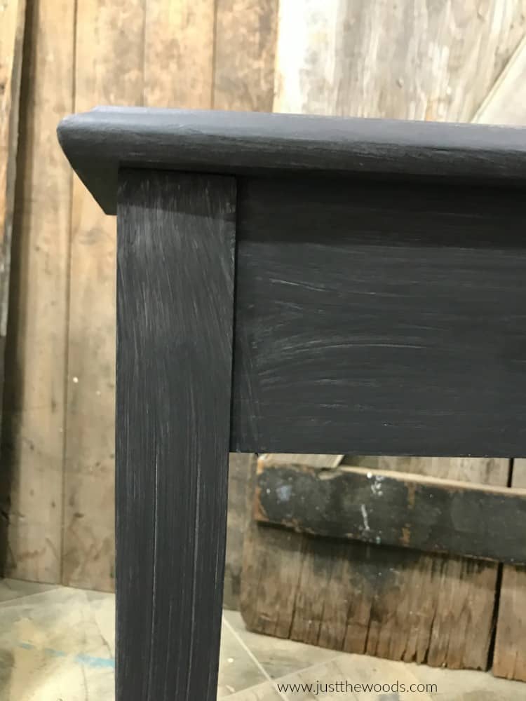 How To Paint A Table With The Best Black Furniture Paint Stain