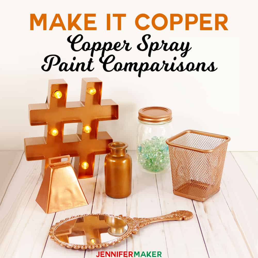 10+ of the Best DIY Projects Using Metallic Paint You Will Love