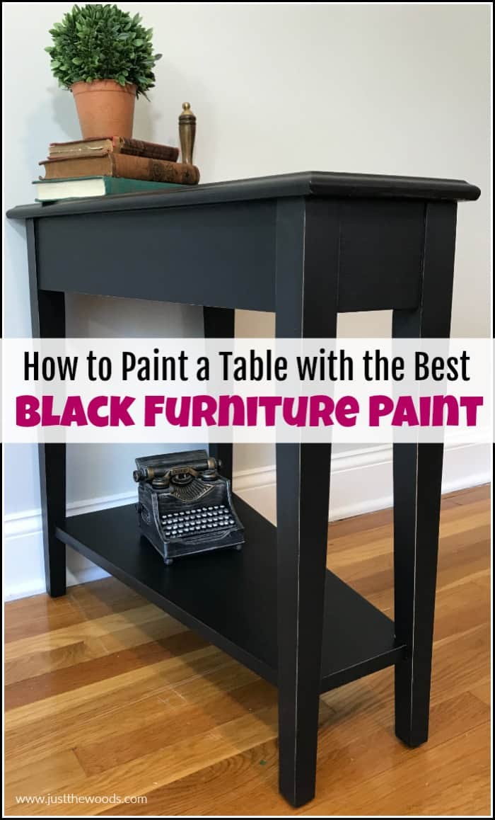 Painting Furniture: Black Stain vs Black Paint - In My Own Style