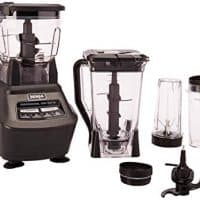 Ninja Mega Kitchen System (BL770) Blender/Food Processor with 1500W Auto-iQ Base, 72oz Pitcher, 64oz Processor Bowl, (2) 16oz Cup for Smoothies, Dough & More