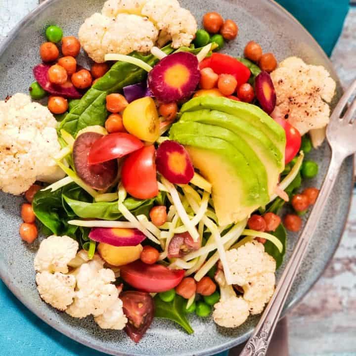 The Best Ever Avocado Chickpea Salad Recipe