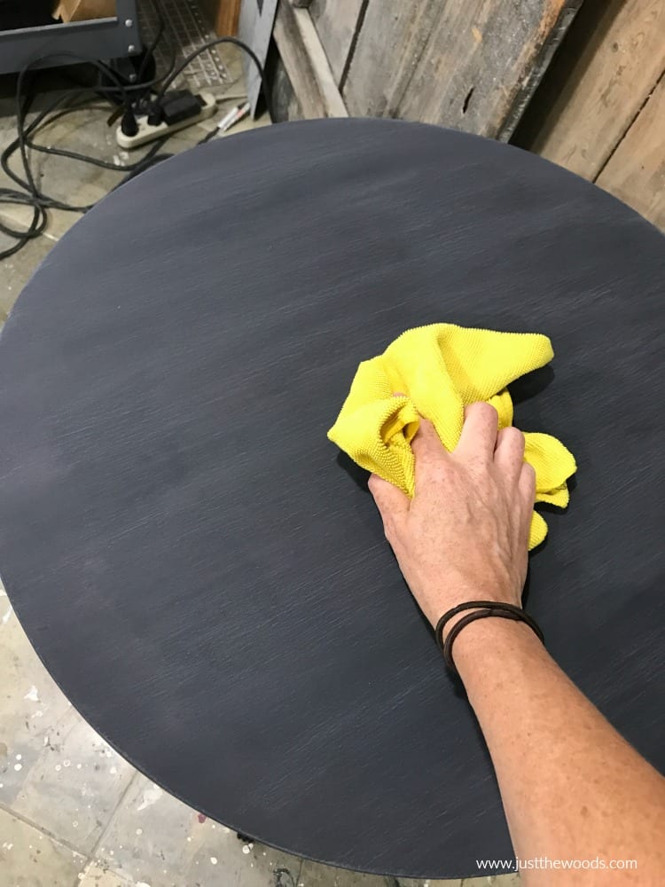 refinish wood table