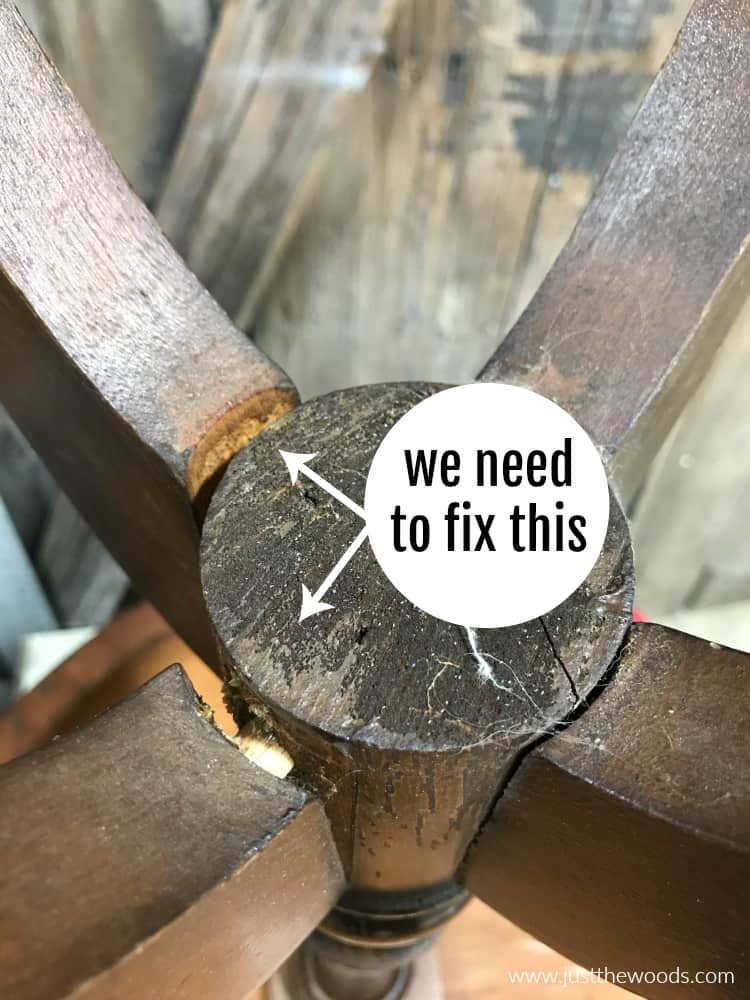 how to repair broken table legs